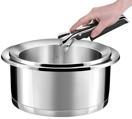 Ycone – Set mit 2 Töpfen Ø 16/20 cm + 1 Griff