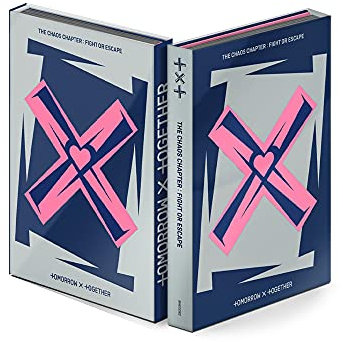 TXT The Chaos Chapter : Fight or Escape 1st Repackage Album Tomorrow X Together [+Extra Photocard and Sticker] (Set (incl. Weverse Benefits))