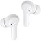 Boompods Bassline Compact True Wireless Bluetooth, auricolari wireless e scatola di ricarica, fino a 27 ore di tempo di gioco, cuffie TWS in-ear con microfono ENC Cancelling, protezione IPX4, bianco