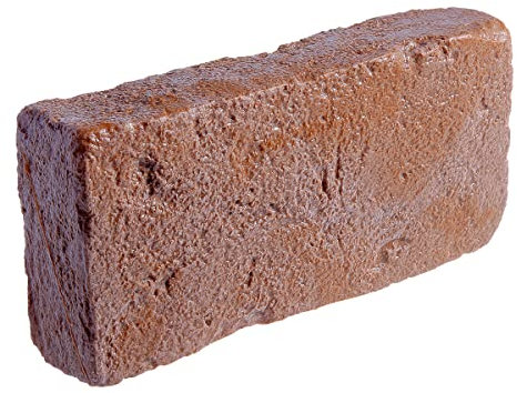 Ziegelstein Deko-Stein Deko-Ziegel Dekoration Schaufensterdeko rotbraun 22x10cm