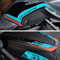 Resin Bike Aufkleber für Motorrad Kompatibel mit Yamaha MT-07 2022 Cyan Storm. Tankschutz und Kotflügelschutz vor Stößen und Kratzern. 3D-Harzklebstoff Set – Stickers - Made in Italy
