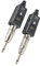 Focket Kabelloses Mikrofonsystem, 2,4 GHz Kabelloser XLR-Mikrofonsender und -empfänger, Wiederaufladbarer Kabelloser Mikrofonadapter für Dynamisches Mikrofon, Audiomixer, PA-System, Lautsprecher