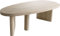 DELIFE Wohnzimmertisch Wido Mango White Wash 110x50 cm Couchtisch