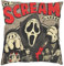 The Beach Stop Ghostface Scream - Federa per cuscino a tema film horror spaventoso | Idea regalo unica per la casa | 45 x 45 cm 45,7 x 45,7 cm | The Scream Legacy