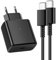45W USB C Ladekabel Schnellladegerät mit Type C Kabel für Samsung S24 S23 S22+ S22 S21 S20 FE, Note10+/ 20 Ultra, Galaxy S10+ S9 S8 S7 A53 A54 A53 A52 A51 A50 A34 A33 A23 schnelles Netzteil Ladegerät