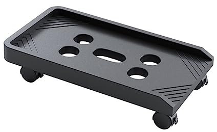 UKCOCO Universal Laptop Riser Für Schreibtisch Computer Tower Stand Wärmeableitung Löcher Beweglichen Pc Fall Rack