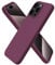 ORNARTO Compatible with iPhone 15 Pro Max Case 6.7, Slim Liquid Silicone 3 Layers Full Covered Soft Gel Rubber 15 Pro Max iPhone Case Cover 6.1 inch-Wine Red
