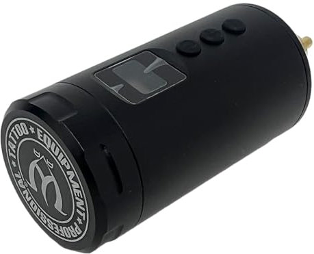 INKgrafiX® -IG65261 - Fuente de alimentación inalámbrica para todas las máquinas con conexión RCA W10 (incluye batería y cargador)