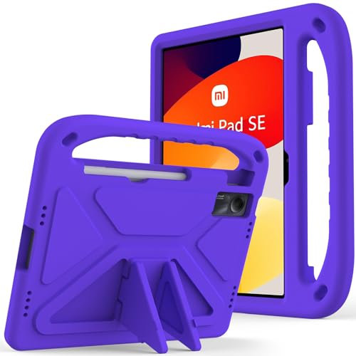 Funda para tablet Xiaomi Redmi Pad SE de 11 pulgadas (2023), material EVA, protección a prueba de golpes, funda para niños para Redmi Pad SE (morado)