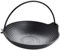 YISHUOYZBS Cast Iron Skillet Grill Camping Cooking Frying Pan Kitchen Stovetop Cookware Style Hanging -24cm