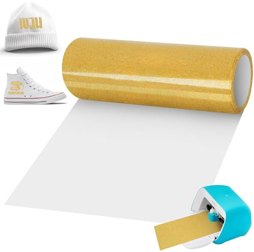 Smart Iron on para Cricut Joy, 14x200cm, vinilo de transferencia de calor inteligente, lámina flexible para plóter textiles para planchar, lámina de poliuretano para plóter textil