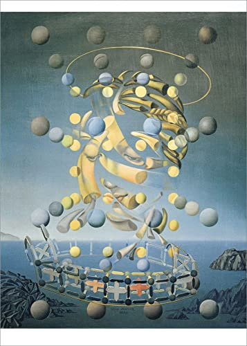 Kunstkarte Salvador Dalí Höchstgeschwindigkeit von Raffael's Madonna