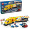 LEGO City Delivery Truck (60440) Playset for Ages 8 & Up, Featuring a Truck with a Large Trailer Pallets of Playsets, a Functioning Toy Forklift Truck & a Hot-Dog Stand