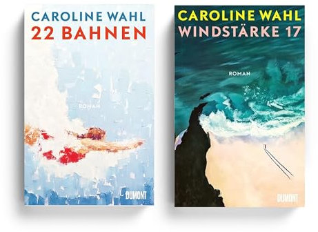 Caroline Wahl Buch-Set: Windstärke 17 (neuer Roman) und 22 Bahnen inkl. 2 Gratis-Postkarten – Buchempfehlungen 2024, das perfekte Geschenk für Literaturliebhaber und Leseratten