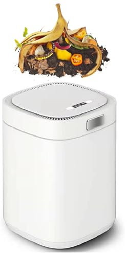 Contenedor de compost inteligente, contenedor de compost eléctrico con diseño de un solo botón, con filtro de carbón activado Convierta los desechos en abono orgánico
