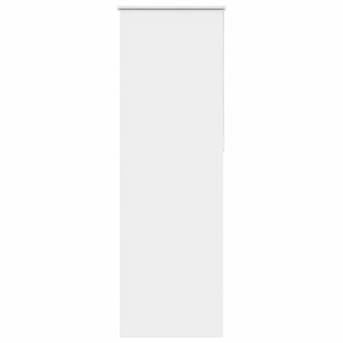vidaXL Estor Enrollable Opaco Blanco 85x230 cm Tela Ancho 80,7cm, Estor día y Noche, Estor de Cocina, Estor Opaco Enrollable, Estor Opaco