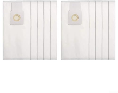 Eawfgtuw Cloth Vacuum Bags 10 Pack for Kenmore Upright Vacuums Type O 53294 53293 U-2 U-10 U-20E For Sanyo PU-1 For Miele S170-S180 Dust Bag Replacement High Filtration