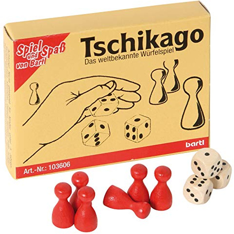 Bartl 103606 Mini-Spiel Tschikago