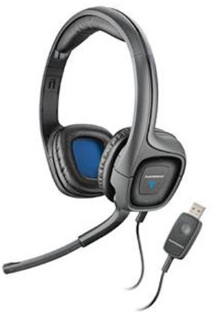 Plantronics Audio 655 - Auriculares con micrófono (USB, 20 - 20000 Hz, Negro, 100 - 8000 Hz