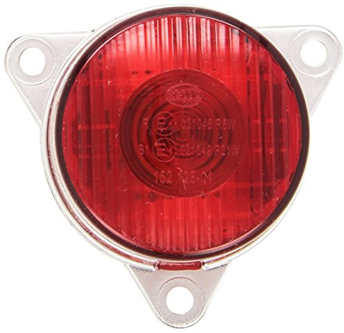 HELLA 2XA 008 221-021 Schlussleuchte - Halogen - 24/12V - Einbau - Lichtscheibenfarbe: glasklar - Stecker: Flachstecker - rechts/links - Menge: 1