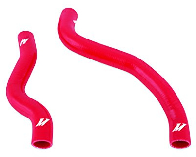 Mishimoto MMHOSE-EVO-6RD Silicone Radiator Hose Kit Fits Mitsubishi Lancer 6 1996-2000 Red