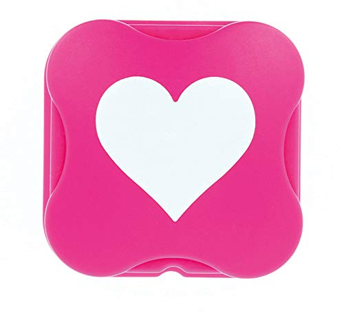 Anita y su mundo 37110102 - Stanzer Scrapbooking magnetisch Herz. 38 mm Farbe: Rosa Basic Line Scrapbooking