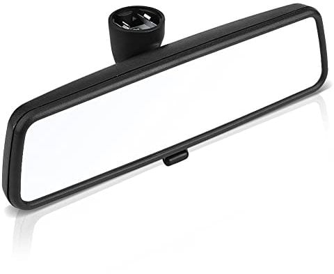 Auto Innenrückspiegel, KIMISS Beifahrer Rückspiegel 3B0857511G Kunststoff Glas Auto Innen Rückspiegel für B5 MK4 99-05 (swarchz)