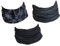 Hilltop 3x Motorrad Multifunktionstuch, Kopftuch, Halstuch, Bandana 3-er Set in ausgewählten Designs, Schlauchtuch für Damen und Herren, 3er Set:Fitness Activity