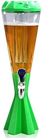 Torre De Cerveza Dispensador De Barril De Jugo Para Torre De Cerveza Bebidas Con Tubo De Hielo Y Luces Led Torre Dispensadora De Cerveza Torre De Cerveza Fría 3L Dispensador De Enchufe Bebidas Para Vi