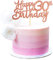 3 Pack Happy 30th Birthday Cake Topper Rose Gold Glitter 30 Cupcake Topper Happy 30 Birthday Kuchen Dekoration für 30. Cheers to 30 Birthday Party Dekoration Supplies