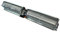 Ventola tangenziale doppia lunghezza 575 mm, bocchette: 2 x 244x40 mm, per stufa a pellet