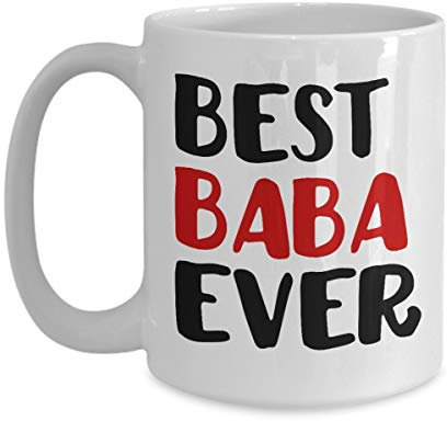 NA Baba Kaffeetasse Best Baba Ever Geschenk Vater Chinese Arabic Dad