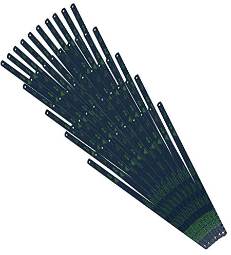 12” (300mm) Eclipse Hacksaw Blades 24 TPI Flexible Shatterproof Blade 50 Pack