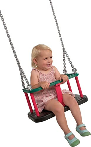 Rubber Cradle Baby Swing Seat Heavy Duty For Public or Garden Use + Chain set.