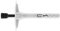 Index - 200 chevilles de fixation de panneaux isolants 10 x 100 mm (D. 10 mm) avec clou polyamide