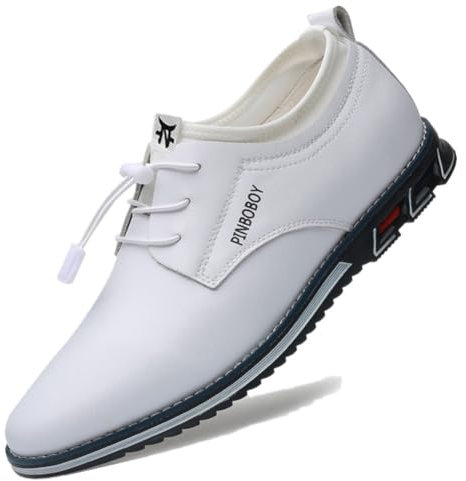 UIKGITP Klassische Sportschuhe Herren Anzug Oxford Derby Schnürsenkel Hochzeit Arbeit Party Kleidung Loafers
