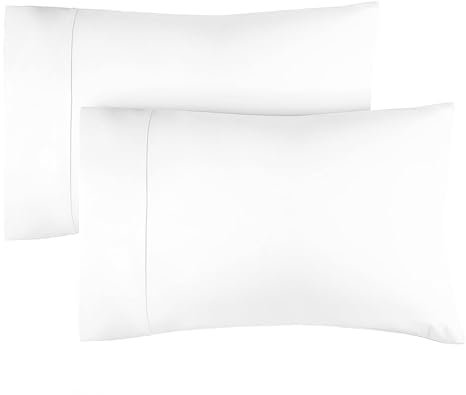 King-Size-Kissenbezüge, 2er-Set, Extra Weich, 50 cm x 90 cm, Atmungsaktiv und Kühlend, Luxuriös, Maschinenwaschbar, Kissenschoner