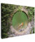 MuchoWow© Wandbilder 80x60 cm Wohnzimmer Wanddeko Schlafzimmer Zimmerdeko Fotowand Zimmer Deko Wand Dekoration Wall Art Vogel - Fensterblick - Rotkehlchen