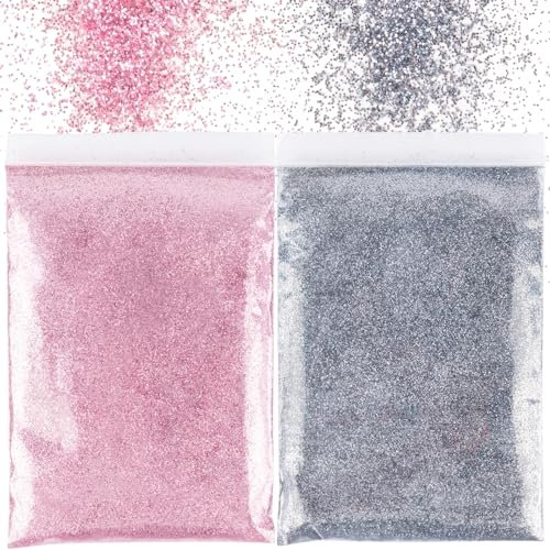 100g Poudre à Paillettes Peinture Pailletée Fines Scintillant Gris Or Rose Accessoire Loisirs Créatif Décoration Maquillage Ongles Nail Bricolage Artisanat Carte pour Fête Noël Mariage Anniversaire