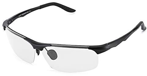 Cyxus Gaming Brille Blaulichtfilter Brille Herren Damen【Design für Spieler】 UV400 Schutzbrille für Computer Handy PC (02Transparent)