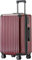 Münicase M816 TSA-Schloss Koffer Reisekoffer Trolley Kofferset Hardschale Boardcase (Weinrot, Großer Koffer)