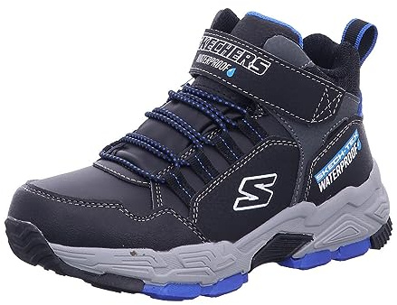 Skechers Kinder DROLLIX - Venture Rush Jungen Sneaker high 406418L BKRY schwarz, Schuhgröße:27 EU