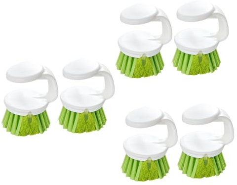 MILISTEN 6 Piezas cepillo para ollas cepillo para lavar platos con mango fregadero secador de platos cepillar fregadora eléctrica fregador de platos portaescobillas lavabo tina