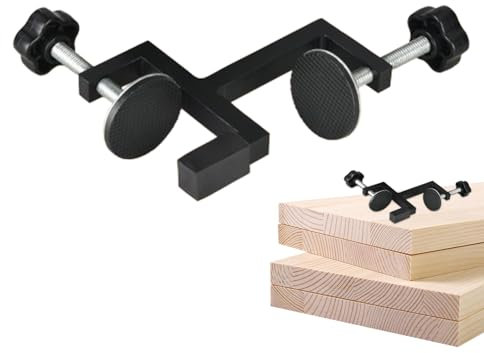 Professionelle Zaunklemme, verstellbare Zaunklemme, Zaunklemmen, Backe, für Holzbearbeitung, breite Backenöffnung, Tigerklemme, robuste Klemme, tragbar, glatte Zaunklemme für Gehrungssägen,