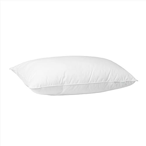 LaaLa Kopfkissen Gänsedaunen 30%, Federn 70%, Doppelbett Kissen 50x75cm, Premium Hypoallergenes Kissen, Schlaffkissen Geeignet für Seitenschläfer, Rückenschläfer & Bauchschläfer | 1 Stück