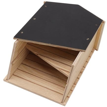 Maison de chauve-souris pour chambre à coucher avec lit double, en bois, imperméable, coupe-vent, abri pour jardin, terrasse, cour