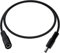 HuaLiSiJi Cable DC 5521 Prise DC Male Femelle 12V 24V 18AWG Câble D'extension Prise DC 5,5mm x 2,1mm pour Bande Lumineuse LED, Caméra CCTV, DVR (Noir, 1m)