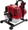 43cc Benzin Wasserpumpe 1,25 kW 30m Förderhöhe 1 Zoll Anschluss Gartenpumpe, 2-Takt-Motor Pumpe Teichpumpe 1,7PS