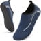 Sixspace Badeschuhe Damen Herren Wasserschuhe Schwimmschuhe Männer Frauen Strandschuhe Aquaschuhe Barfußschuhe für Strand,Pool,Meer,Wassersport,Tauchen,Surfen,Aqua Cycling(Dunkelblau,39 EU)