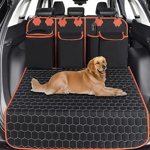 MYJDML Kofferraumschutz Hund für Nissan Aura e-Power E13 Serena C27, Kofferraum Schutzmatte Hund Kratzfest wasserdichte Hundematte für Auto-Kofferraum Leicht zu Reinigen,A
